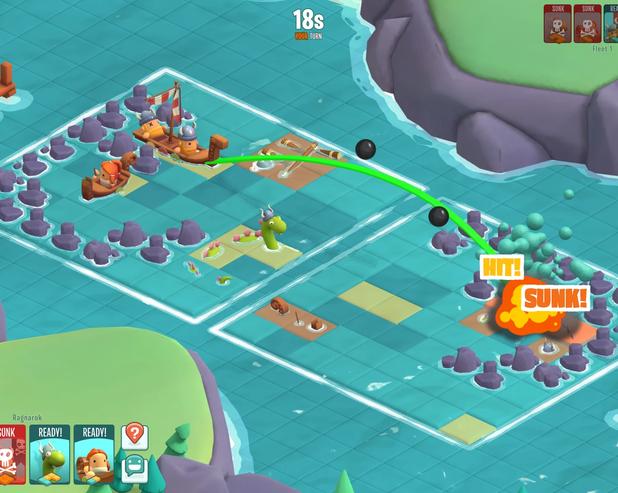 Морской бой с викингами и механикой из «Сапера»: настолка BattleTabs вышла на Android и iOS